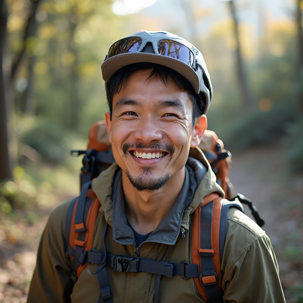 Portrait of David Chen from Singapore smiling